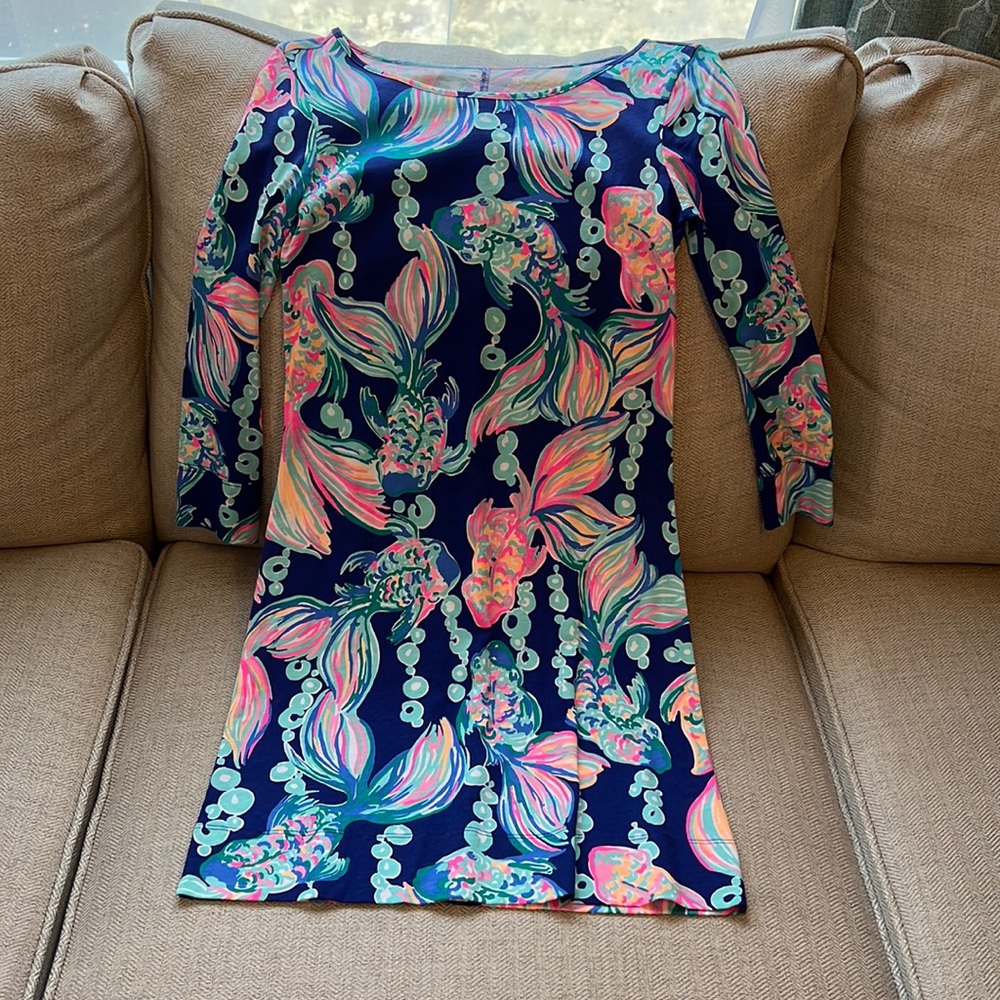 Lilly Pulitzer long sleeve T-shirt dress